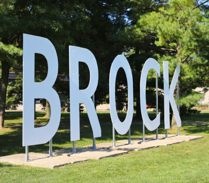 Brock sign - Photo by taylor westbury