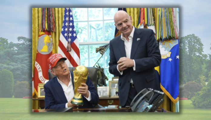 Trump world cup by Andrea A