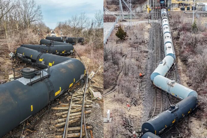 CN derailment photo by mikayla g