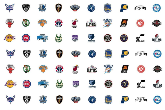 nba logos photo by mikayla g